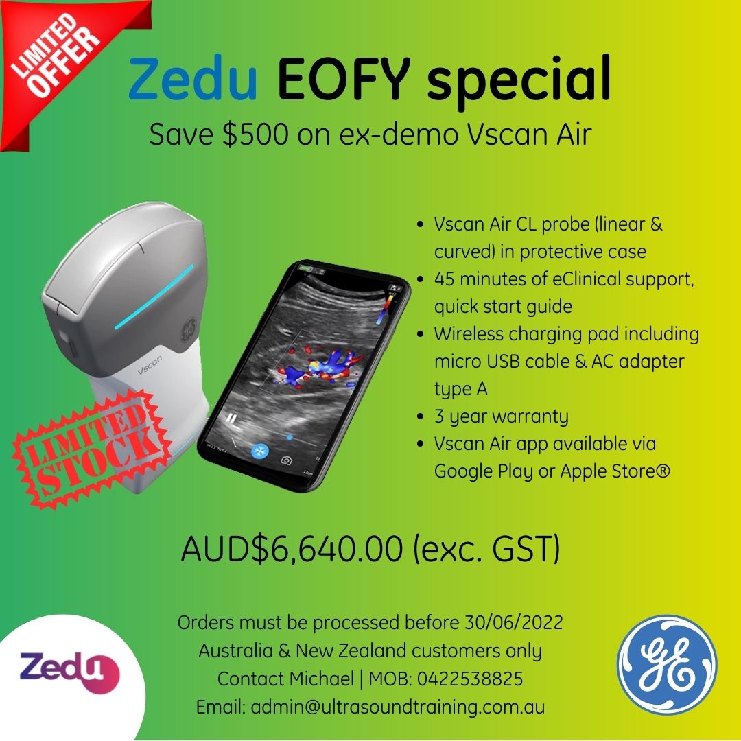 GE Vscan Air EOFY sale