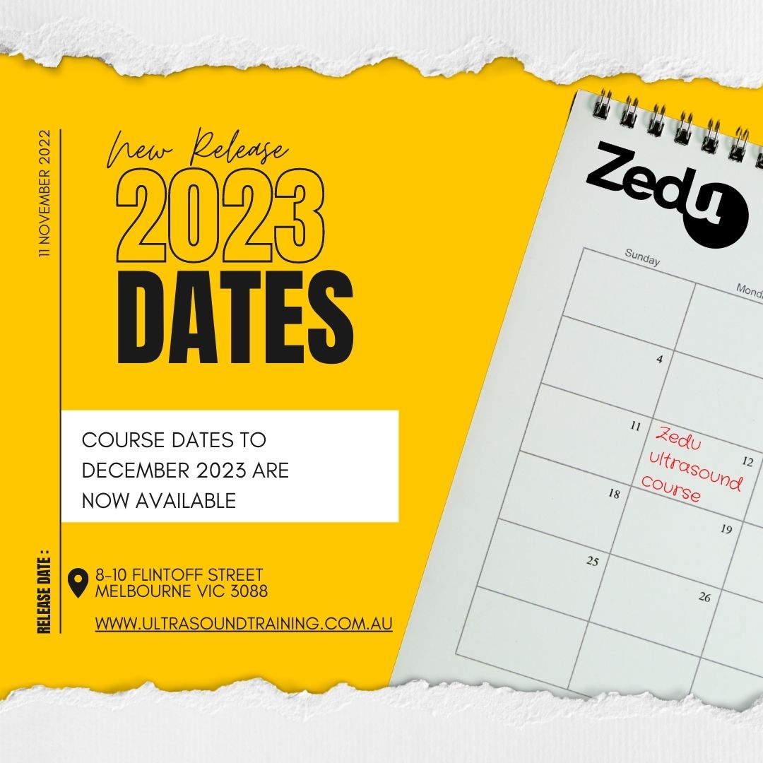 Zedu's full 2023 course calendar has been released